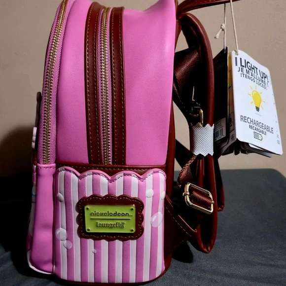 Loungefly SpongeBob Goofy Goobers Mini Backpack LIGHT UP - NEW- HT - Picture 3 of 6